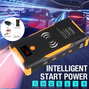 

36000mAh 1500A Car Jump Starter Battery Power Bank Portable Car Battery Emergency Booster Large capacity Charger