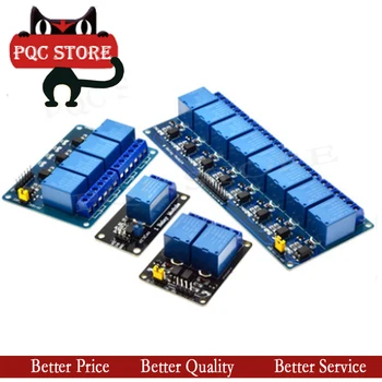

5V 12V 1 2 4 8 channel relay module with optocoupler. Relay Output 1 2 4 8 way relay module for arduino In stock