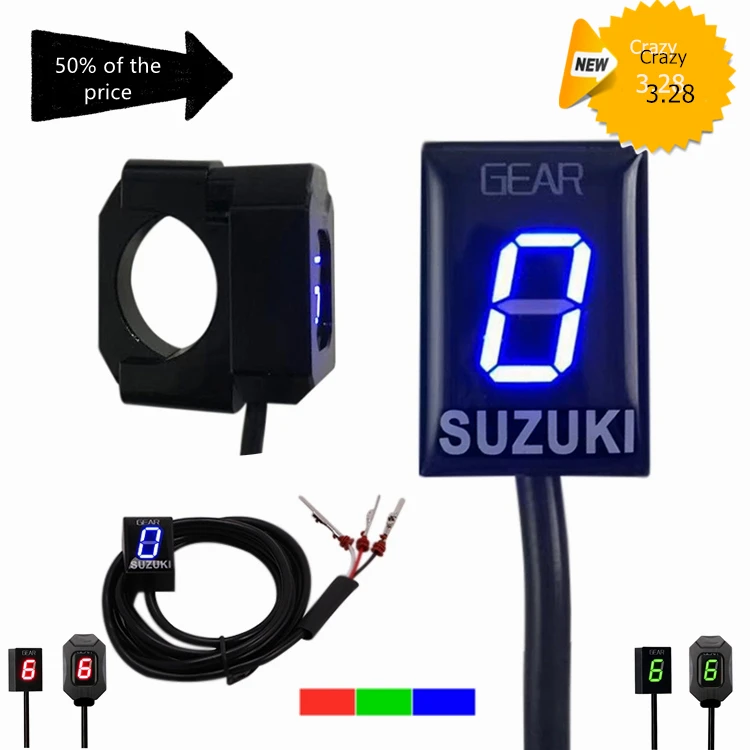 PROD 1005001500148276 Gear Display Indicator For SUZUKI SV650 Intruder
Speedmeter 400 600 650 1250 V-Strom Display Meter Tachometer For
Motorcycle