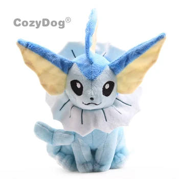 

20cm Vaporeon Plush Toy Eevee Plush Doll Soft Stuffed Animals Toys Peluche Anime Pikachu Mewtwo Series Dolls Women Kids Gift