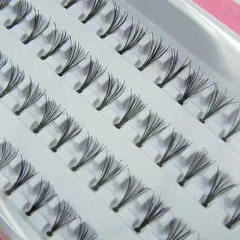 

Grafting Planting Close Packed Eyelash 8-10-12-14mm Natural Long Soft Natural False Eyelashes Flower Hair single lashes