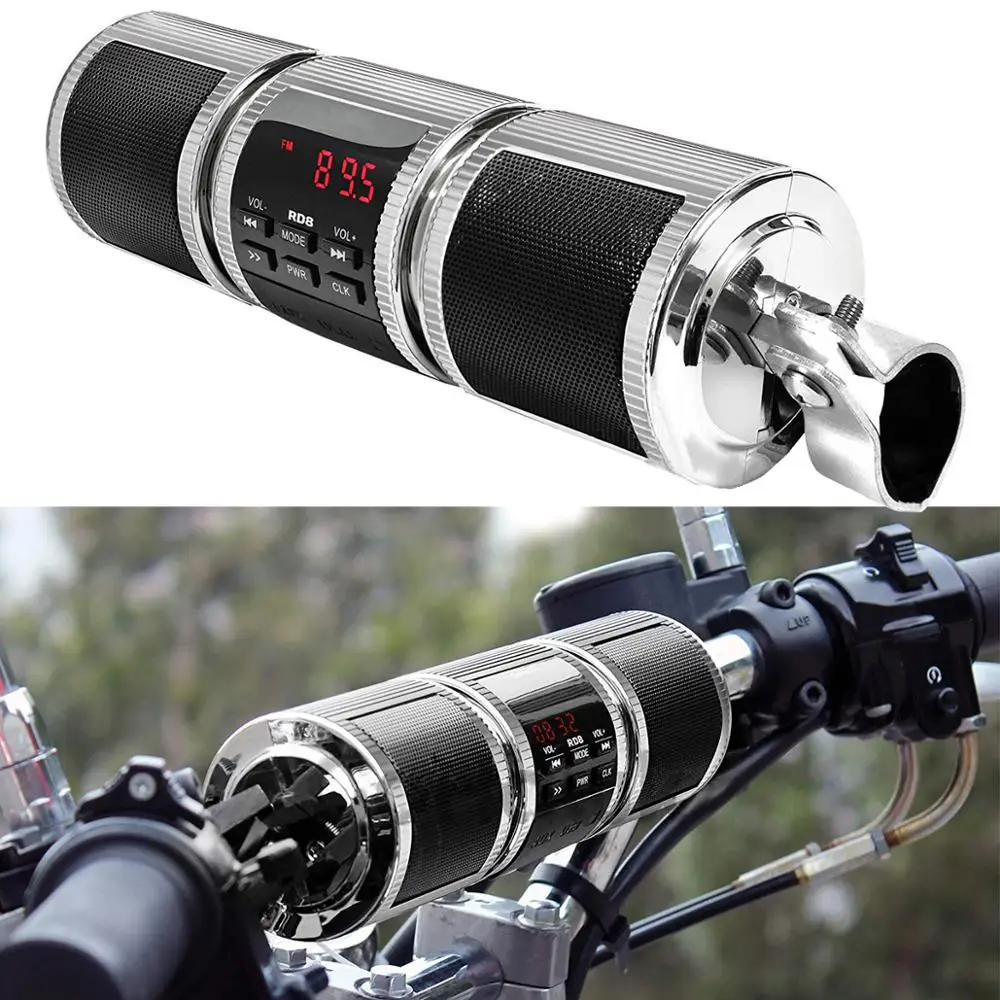 Водонепроницаемая Bluetooth-Колонка для мотоцикла 12 В С Fm-радио | - Цена: 3 017,89 руб.