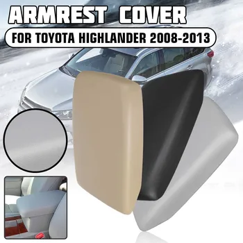 

Car Armrest Cover Cap Center Console Covers Pad PU Leather For Toyota Highlander 2008 2009 2010 2011 2012 2013