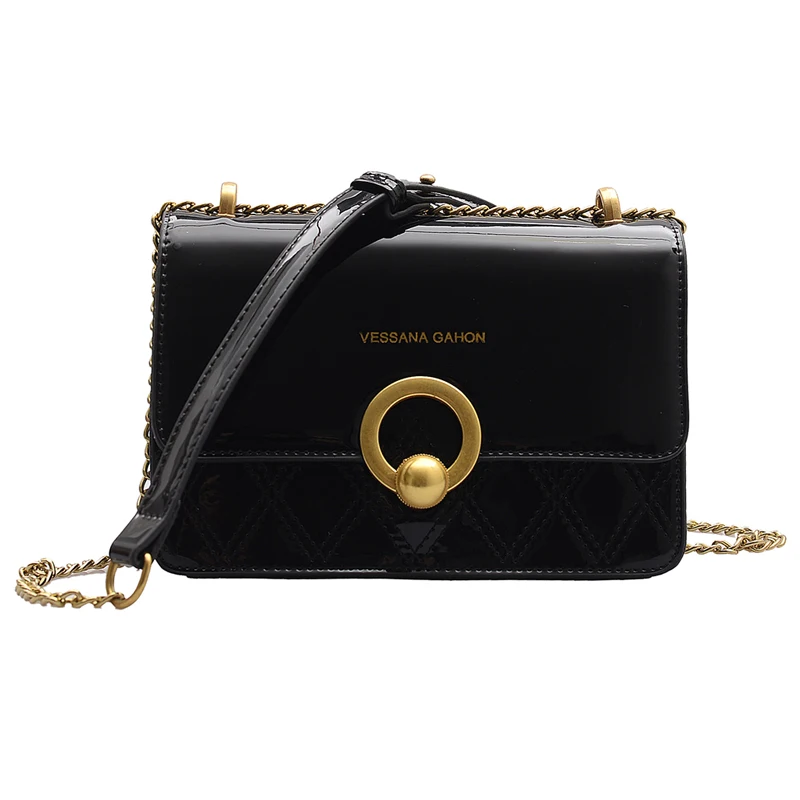 

191224 iVog New Arrival Everyday Female Shoulder Crossbody Handbag Red Fashion PU Hand Bags for Women 2019