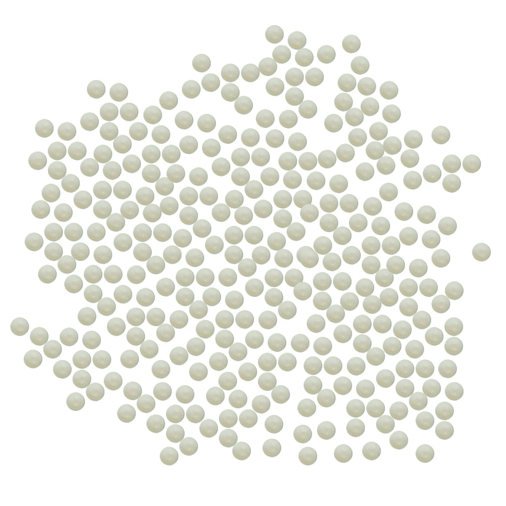 700pcs (10mm) Replacement Solid Glass Marbles for Chinese Checker, Aggravation, Wahoo Board Game (Clear)