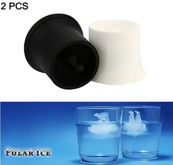 

3D Ice Cube Mold Novelty Polar Bear And Penguin Shaped Ice Cube Mold Silicone Ice Cube Mold Tray Manufacturer