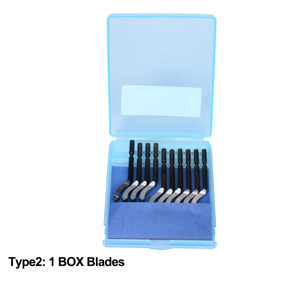 1 BOX Blades Нож-скребок для обрезки 3D-принтера PLA ABS Материал ПЭТГ модель Обрезка устройство для обрезки 30 в 1 шестигранные комплекты гаечных ключей - Цвет: 1 BOX Blades