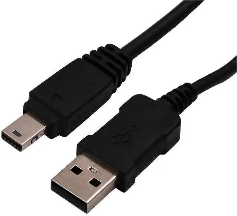 Сменный USB кабель для зарядки данных 12Pin USB порт шнур питания совместимый для Casio Exilim камера EX-S10 S12 H10 F1 FS10 FC100