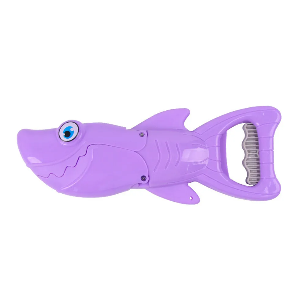 S-hark G-rabber игрушка для ванны для мальчиков и девочек синий S-hark с зубьями для детей - Цвет: Фиолетовый
