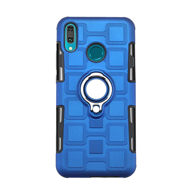 Роскошный противоударный чехол с кольцом для huawei P30 P20 mate 10 Lite чехол для huawei y9 y7 Prime y6 Pro P smart y5 чехол