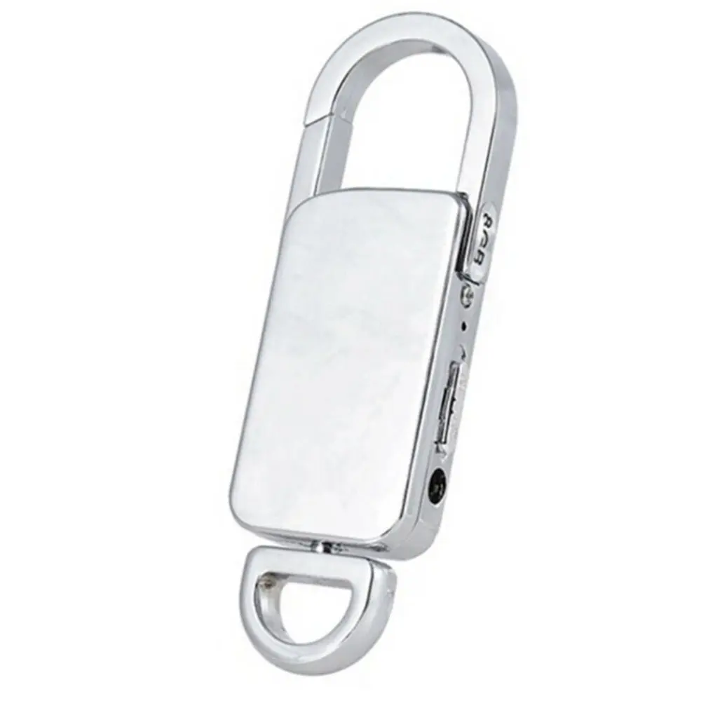 

Mini Audio Recorder Voice Activated Listening Device 90 Hours Keychain Life Portable High-definition Digital Small Player