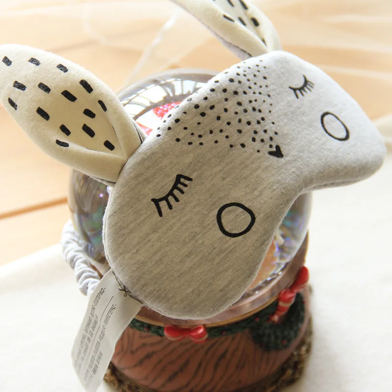 

Halluci Series High-End Super Meng Cute Bunny Eye Patch Jersey Shading Sleep Aids Eye Patch