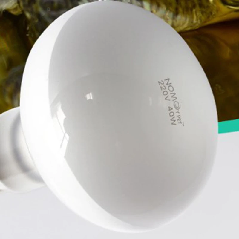 50W UVA Basking точечная тепловая лампа жизнь Водонепроницаемая рептилия, черепаха нагревательная Лампа Домашнее освещение для рептилий амфибий - Цвет: 50W