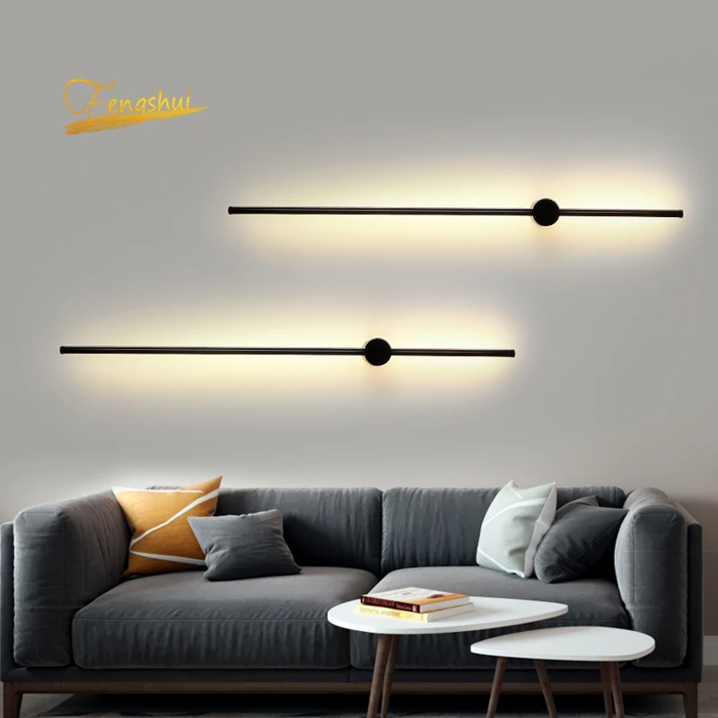 

Nordic LED Wall Lamp Loft Background Wandlamp Indoor Lighting Bedroom Decor Wall Sconce Light Fixtures Aisle Wall Light For Home
