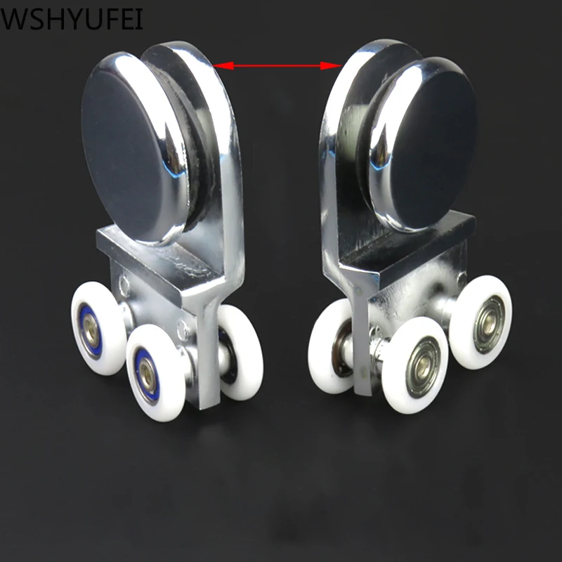 de casa hardware banheiro 4 rodas 2 pcs por conjunto 03