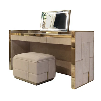 

custom modern luxury bedroom furniture mirror dressing table designs