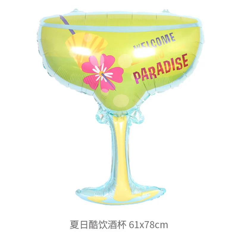 6 36 дюймов Большой для бутылок вина шампанского чашка Свадьба юбилей вечерние надувной шар из алюминиевой фольги украшения подарок надувной воздушный шар - Цвет: 6