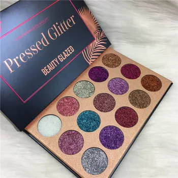 

Makeup Pallete 15 Color Glitters Injections Pressed Eyeshadow Pallete Diamond Make Up Eye Shadow Magnet Palette