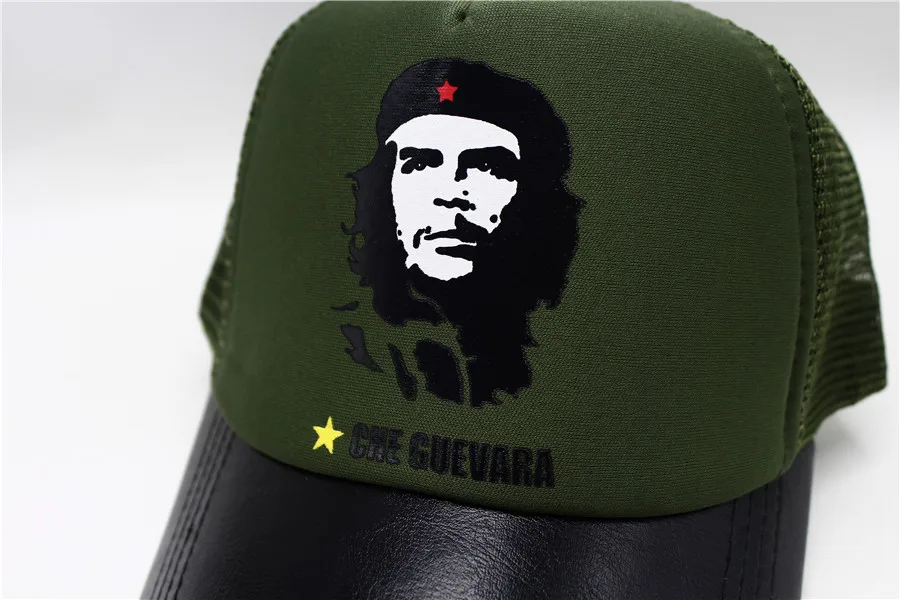 LIBERWOOD Cuba Che Guevara, унисекс, бейсболка для мужчин и женщин, Кепка-Дальнобойщик, летняя кепка с хлопковой сеткой, шляпа для папы в стиле хип-хоп, шляпа для гольфа