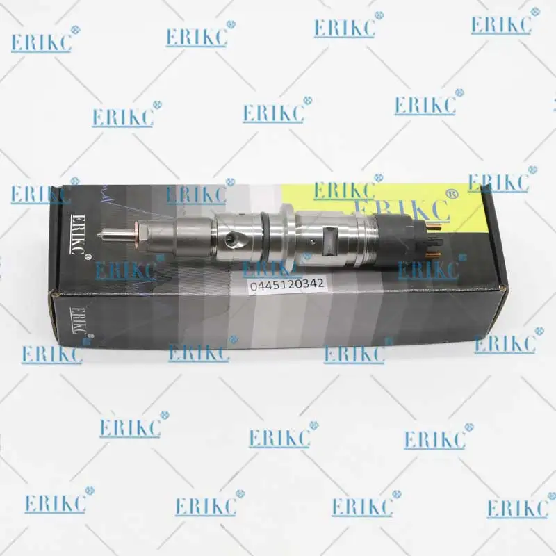 ERIKC 0445120342 инжектор топлива дизельный двигатель часть 0 445 120 342 высокого давления впрыска топлива трубы для Bosch CUMMINS Cummins