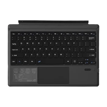 

For Surface Pro 3/4/5/6/7 PC Laptop Ultra-Slim Wireless Tablet Keyboard Bluetooth 3.0 Type-C Charging Built in Battery Keyboard