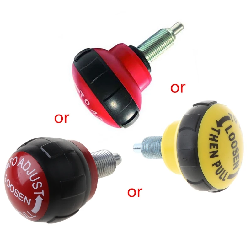 1pc Spring Lock Ball Shape Retractable Sturdy Pull Pin Gym Fitness  Accessories for Indoor Cycling Spinning Bikes Random Color