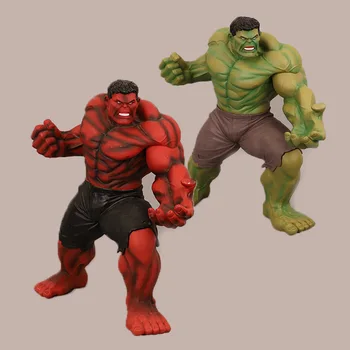 

[Funny] Large size 64cm The Avengers superhero Hulk GREEN GIANT Thanos PVC Action figure Statue Collection model toy adult gift