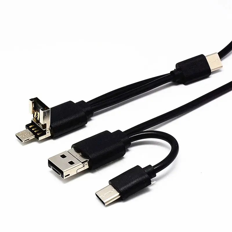USB 2,0+ USB 3,1 Тип C микро-Тип двойной разъем USB 2,0 4-портовый концентратор USB