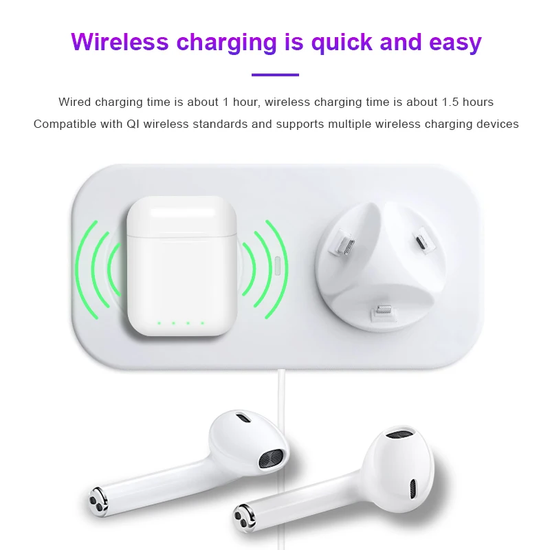 P16 Bluetooth 5,0 беспроводные наушники мини частный режим беспроводной зарядки стерео спортивные наушники