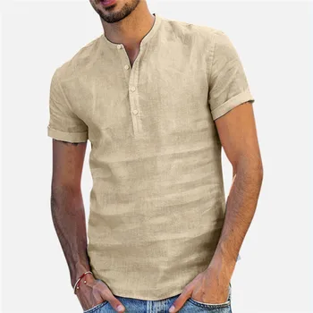 

Men Shirts Business Short Sleeve Turn-down Collar Shirt Fashion Casual Slim Fit Designs Tops Camisa Masculina