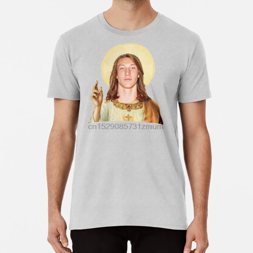 Touchdown Jesus футболка touchdown jesus trevor lawrence quaterback футбол колледж футбольные АКК |