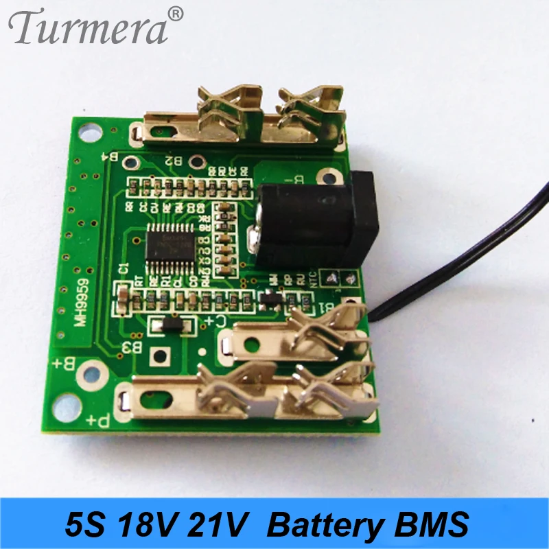 5s 18v 21v 20A 18650 литий-ионный литиевый аккумулятор BMS для отвертки Shura зарядное устройство Защитная плата подходит для makita или dewalt Turmera