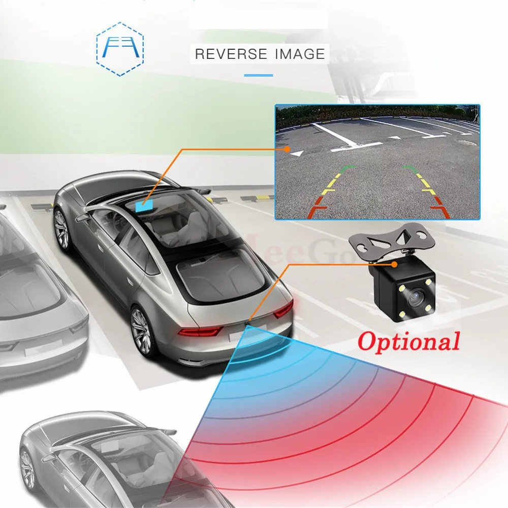 Car Multimedia Player Andriod 8.1 2 din GPS Navigation Bluetooth Car Audio Wifi USB Mirror Link Stereo Autoradi Car Monitor Cam (8)