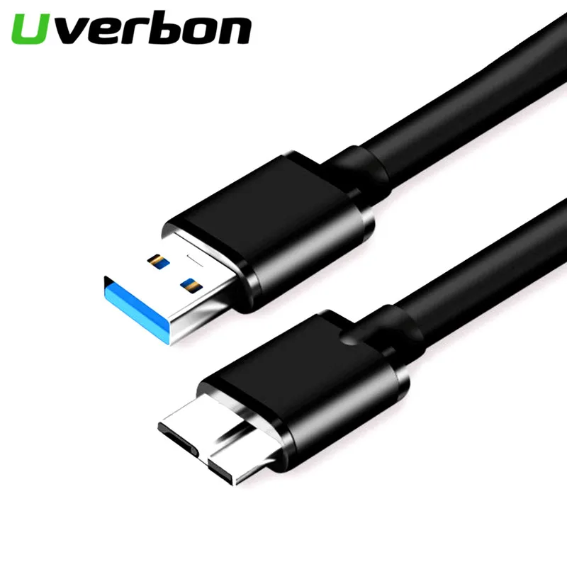 

USB 3.0 Type A to Micro B Cable For Samsung S5 Note3 USB Micro B Charge Cabo External Hard Drive Disk HDD USB HDD Data Wire Cord