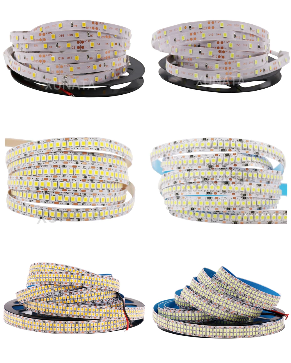 5M DC12V Светодиодная лента Лента SMD 5054 2835 5630 120Leds / m Водонепроницаемая светодиодная лента Гибкая светодиодная лента Светодиодные ленты Светодиодные лампы