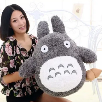 

Japanese Cartoon Lovely Style Plush Totoro Toys PP Cotton Stuffed Baby Doll Cute Movie Character Children Birthday Kawaii Gift