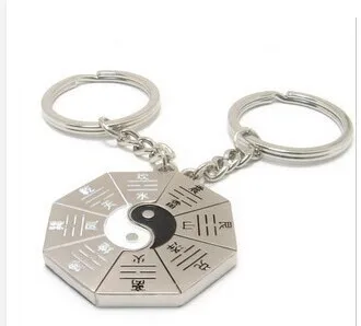 Taoist Bagua в китайском стиле персонализированные и креативные брелоки для пар обеспечиваются смешанные партии Yiwu небольшой кулон оптом