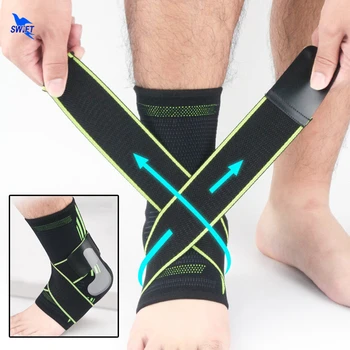 2 Pcs Anti Strike Onder Druk Enkelbrace Met Siliconen Pad Compressie Gezamenlijke Ondersteuning Mouwen Sokjes Protector Sport Veiligheid