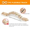 All Kinds Wooden Railway Train Track Accessories Beech Wooden Tracks Fit For Biro All Brands Wood Tracks Train Toys For Kids 4