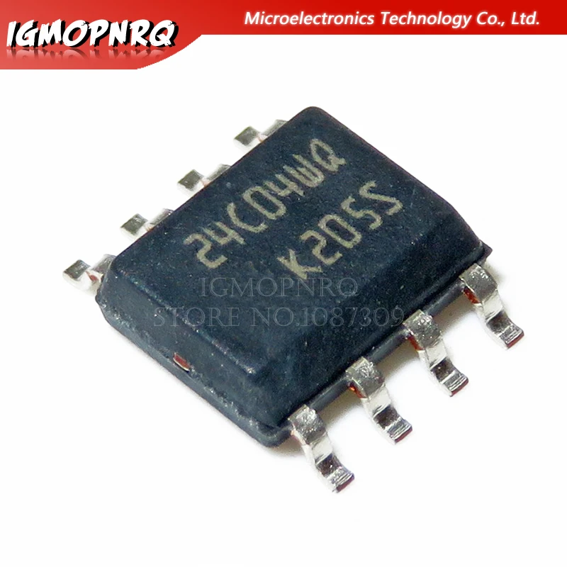 5pcs ORIGINAL /& Brand New 24C04WP ST 24C04WP SOP-8