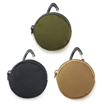 

900D Oxford Mini Bag with Hook Coin Key Earphone Sundries Pouch Hunting Wallet R3ME
