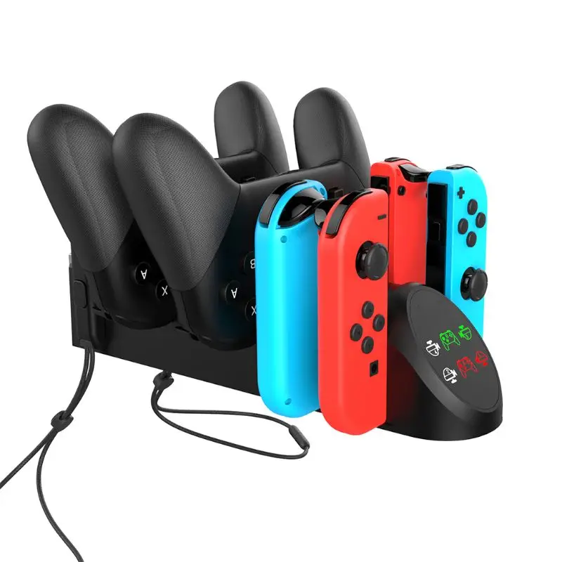 Зарядная док-станция зарядное устройство адаптер для N-Switch Joy-Con/Pro контроллер ручка Q39D