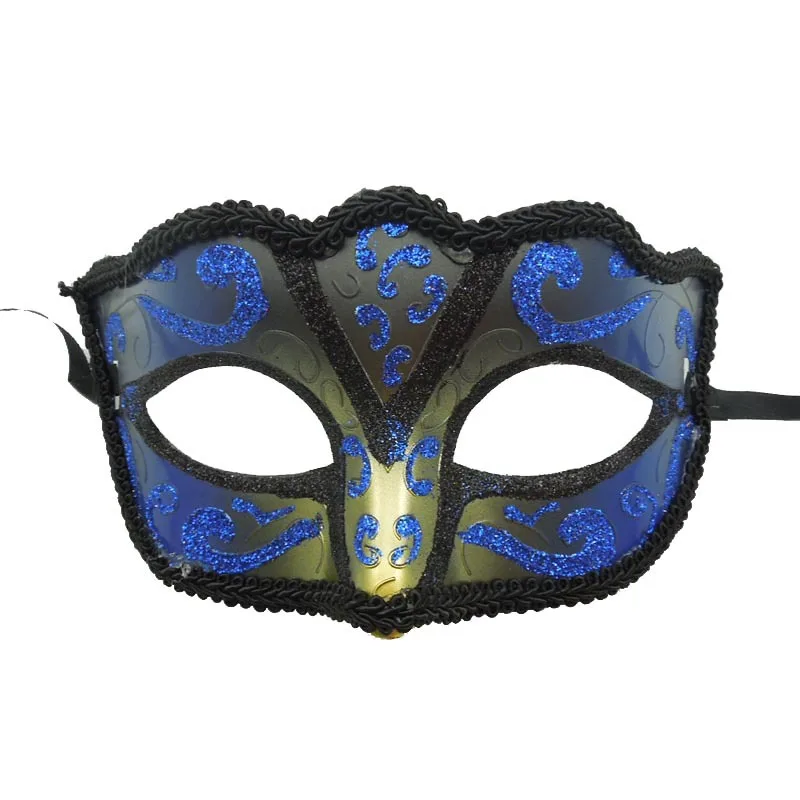 30 pçs luxo veneziano masquerade máscara feminina