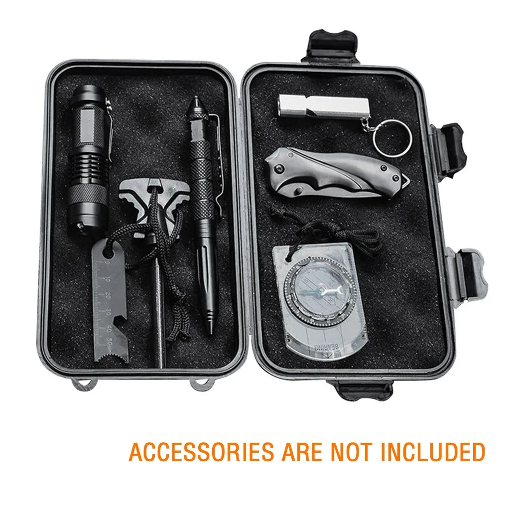 Oversized Outdoor Plastic Waterproof Airtight Survival Case Box Container Camping Storage & Hiking Shockproof by 3mm | Спорт и