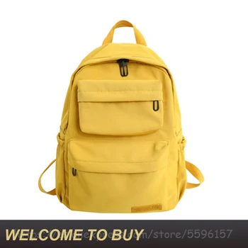

2020 New Waterproof Canvas Backpack For Women Multi Pocket Travel Backpack Teenage Girls School Backpack Books Backpacks Mochila