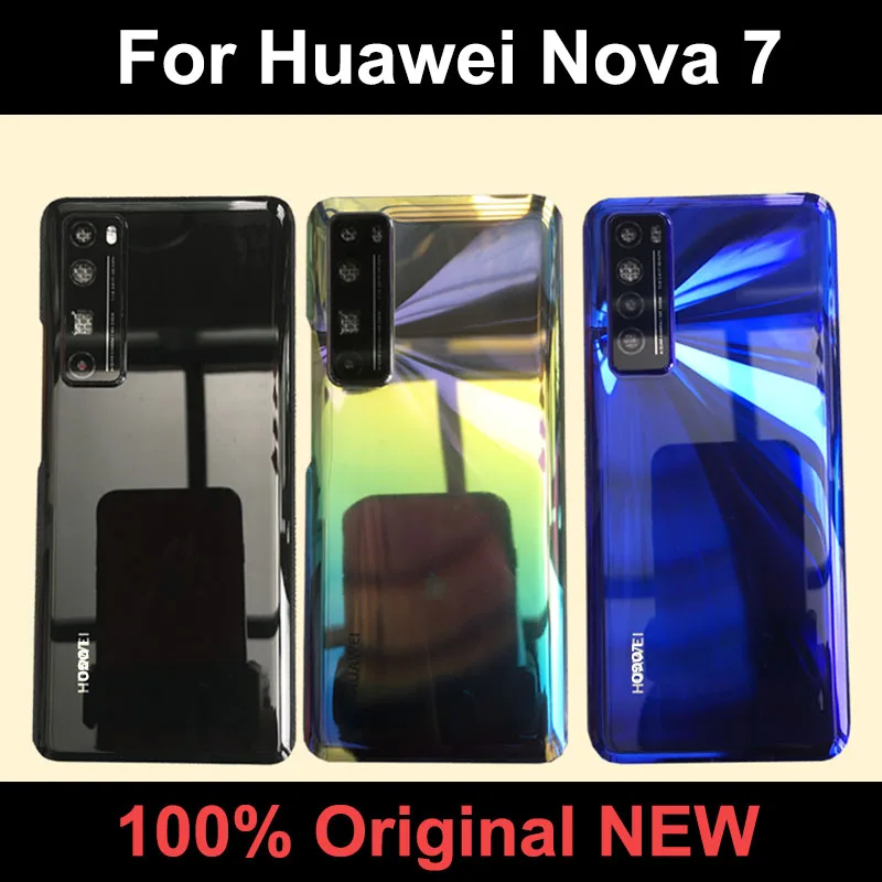 Baru Originlal Kaca Belakang untuk Huawei Nova Battery Cover