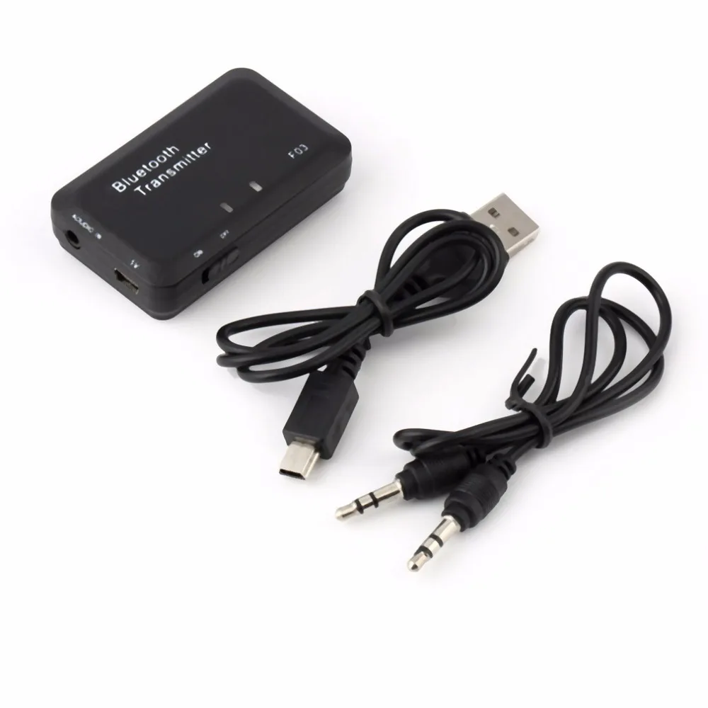 Мини TS-BT35F03 беспроводной Bluetooth преобразователь звука приемник для гарнитуры Smart tv MP3 Dongle адаптер Черный