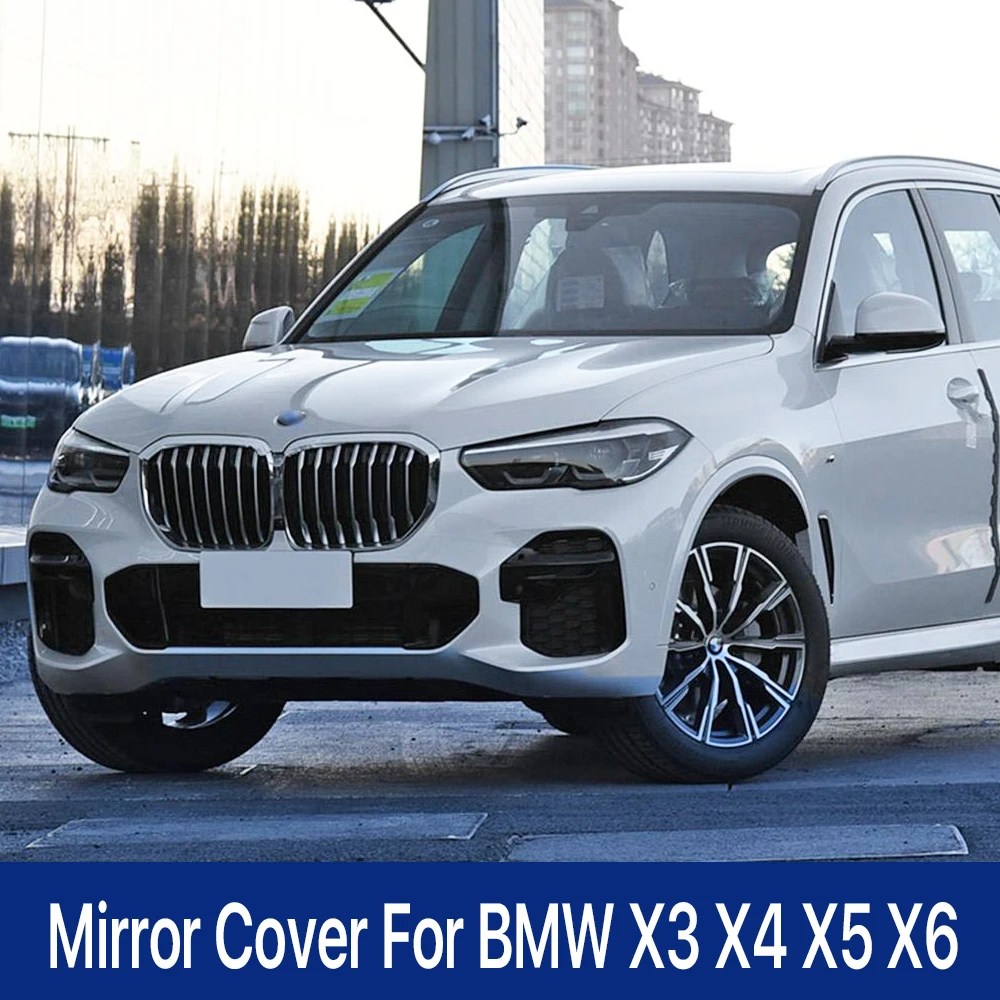 FOR BMW X3 F25 X4 F26 X5 F15 X6 F16 CARBON FIBER SIDE MIRROR COVER CAPS M STYLE