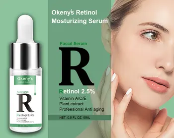 

Vitamin C / A Facial Anti Wrinkle Serum Essence Remove Dark Spots Collagen Serum Whitening Anti Aging Retinol 2.5% Face Serum