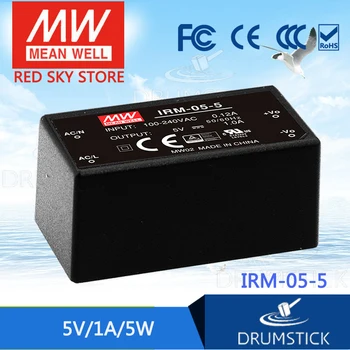

nice MEAN WELL 2Pack IRM-05-5 5V 1A meanwell IRM-05 5W Single Output Encapsulated Type